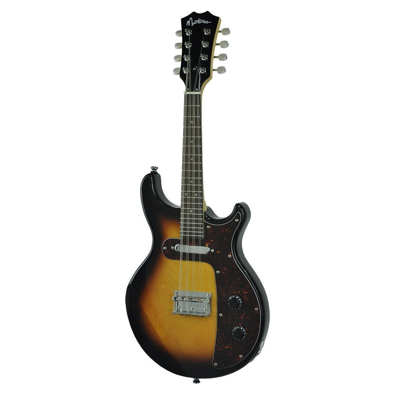 -Martinez Electric Mandolin with Gig Bag (Vintage Sunburst)-Living Music