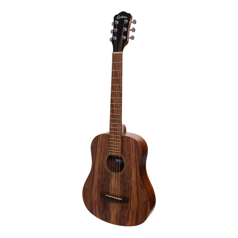 -Martinez Left Handed Acoustic-Electric Babe Traveller Guitar (Rosewood)-Living Music