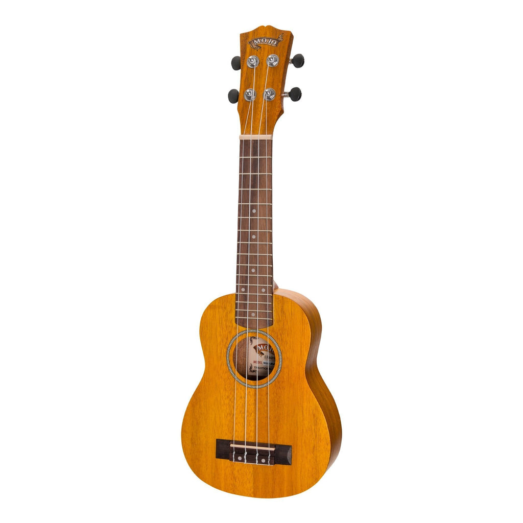 MSU-A30-NST-Mojo 'A30 Series' All Acacia Soprano Ukulele (Natural Satin)-Living Music