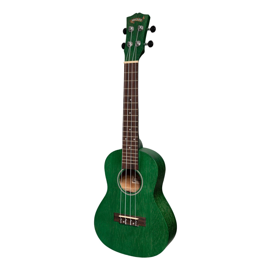 MCU-C66-BLUE-Mojo 'Colour Series' Concert Ukulele (Green)-Living Music