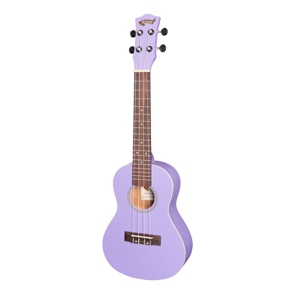 -Mojo 'Colour Series' Concert Ukulele (Purple)-Living Music