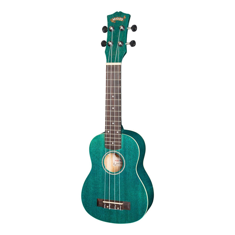 -Mojo 'Colour Series' Soprano Ukulele (Blue)-Living Music