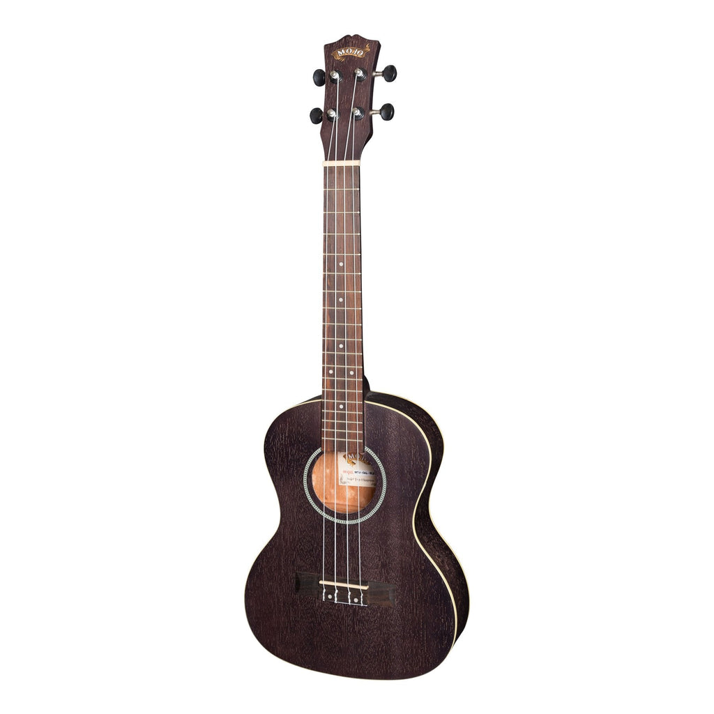 MTU-C66-BLK-Mojo 'Colour Series' Tenor Ukulele (Black)-Living Music