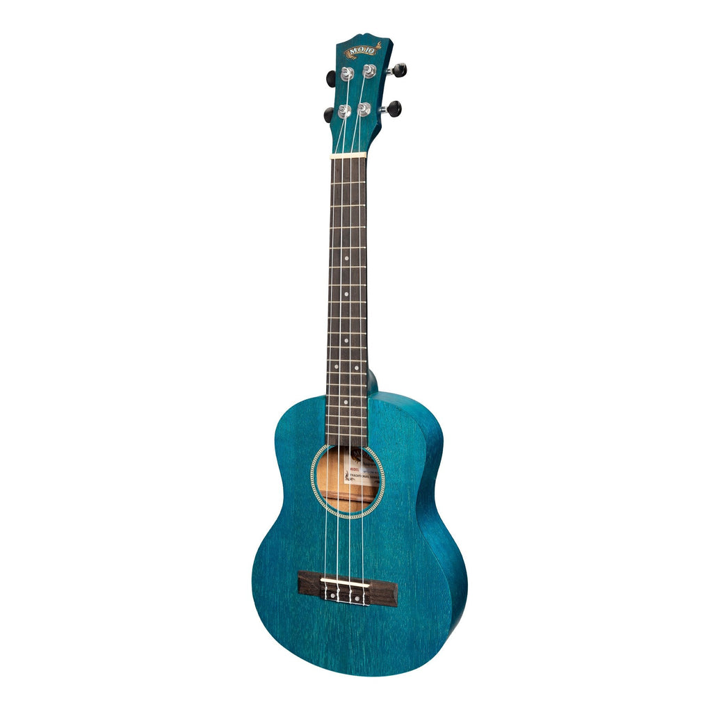 MTU-C66-BLU-Mojo 'Colour Series' Tenor Ukulele (Blue)-Living Music