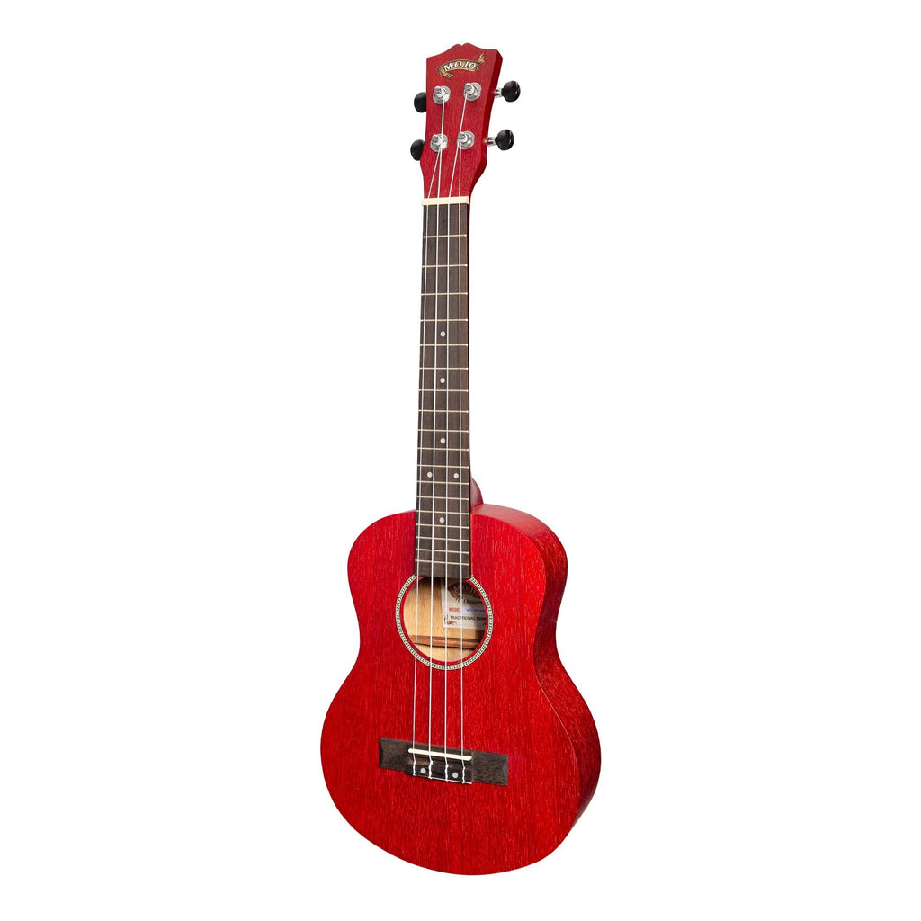 MTU-C66-WRD-Mojo 'Colour Series' Tenor Ukulele (Wine Red)-Living Music