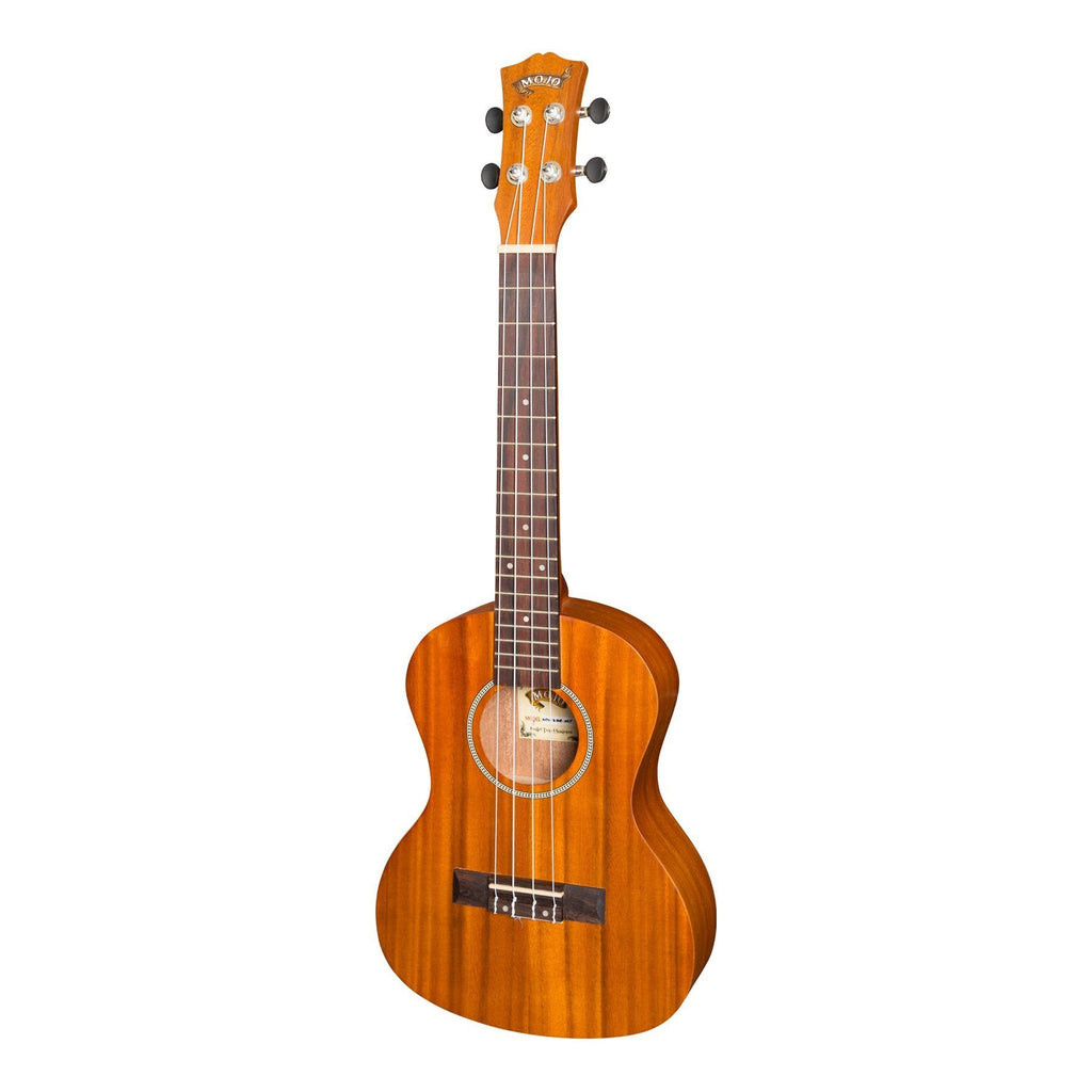 MTU-K20P-NST-Mojo 'K20 Series' All Koa Electric Tenor Ukulele (Natural Satin)-Living Music