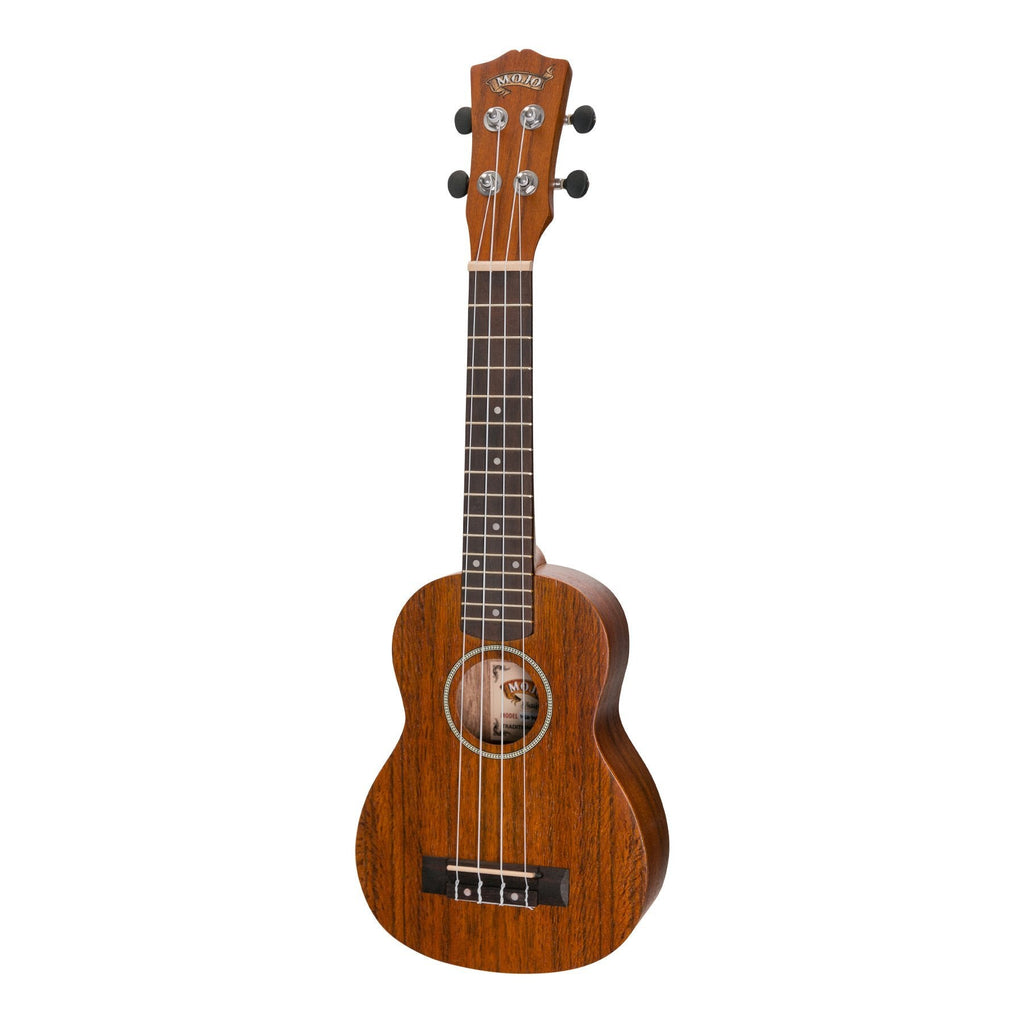 -Mojo 'MA70 Series' All Mangowood Electric Soprano Ukulele (Natural Satin)-Living Music