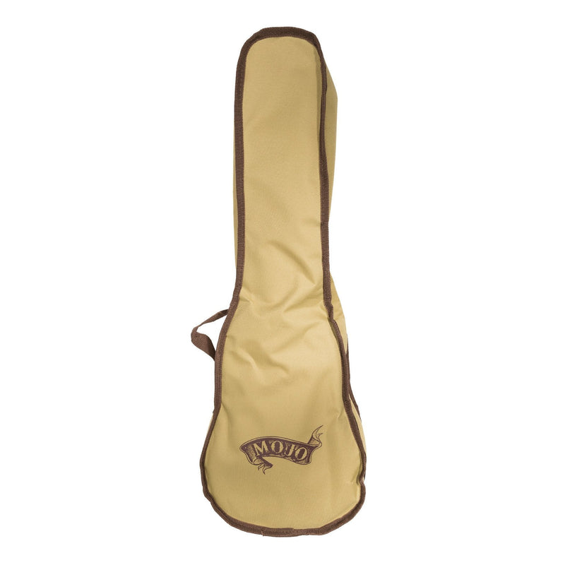 -Mojo Padded Tenor Ukulele Gig Bag (Tan)-Living Music