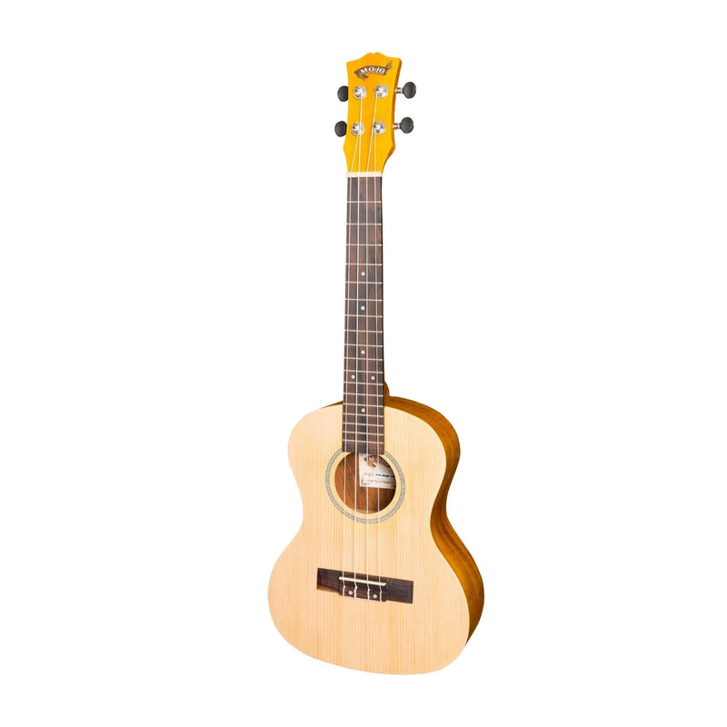 -Mojo 'SA30 Series' Spruce Top and Acacia Back & Sides Tenor Ukulele with Pickup (Natural Satin)-Living Music