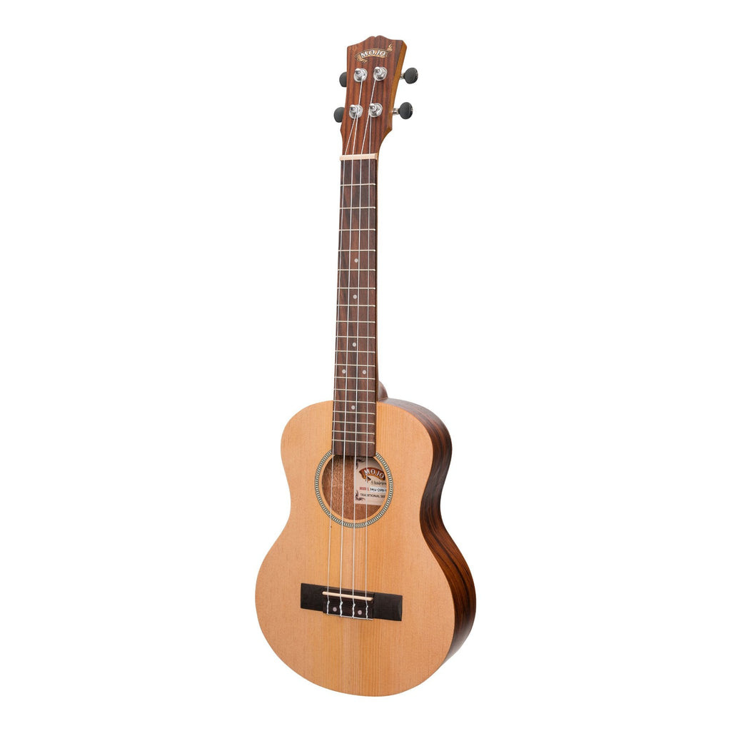 MTU-SZ40-NST-Mojo 'SZ40 Series' Spruce Top and Rosewood Back & Sides Tenor Ukulele (Natural Satin)-Living Music