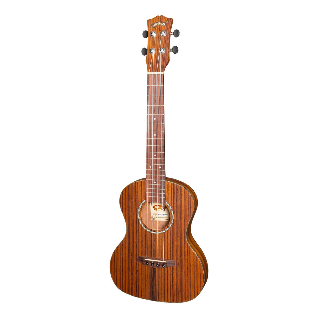 MTU-T5P-NST-Mojo 'T5 Series' All Rosewood Thinline Electric Tenor Ukulele (Natural Satin)-Living Music