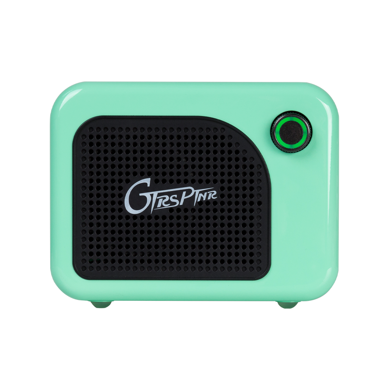 -Mooer 5W GTRS PTNR Rechargeable Mini Bluetooth Amplifier (Green)-Living Music