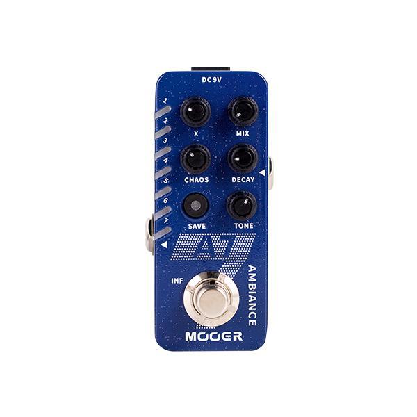 -Mooer 'A7' Ambient Reverb Micro Guitar Effects Pedal-Living Music