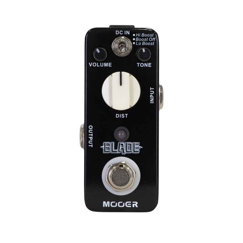 -Mooer 'Blade' Metal Distortion Micro Guitar Effects Pedal-Living Music