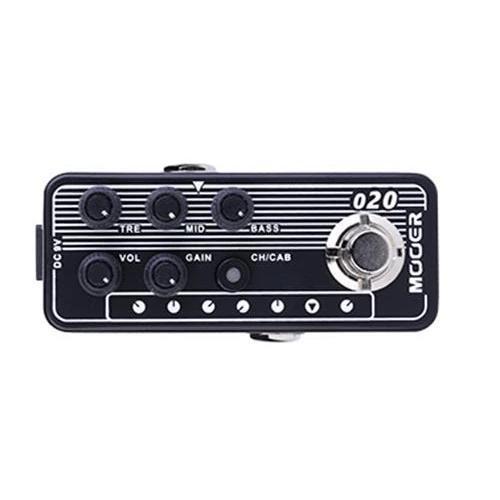 -Mooer 'Blueno 020' Digital Micro Preamp Guitar Effects Pedal-Living Music