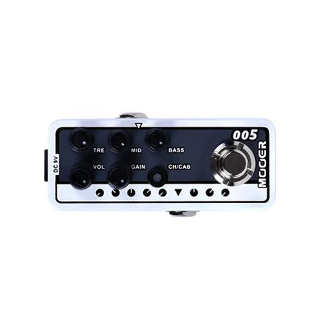 MEP-PA5-Mooer 'Brown Sound 3 005' Digital Micro Preamp Guitar Effects Pedal-Living Music