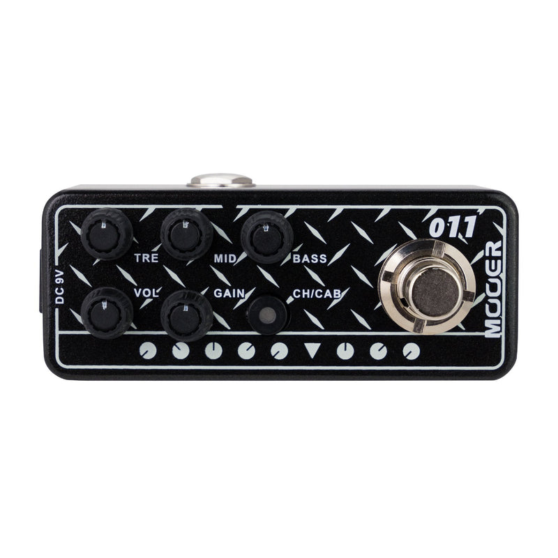 -Mooer 'Cali-Dual 011' Digital Micro Preamp Guitar Effects Pedal-Living Music