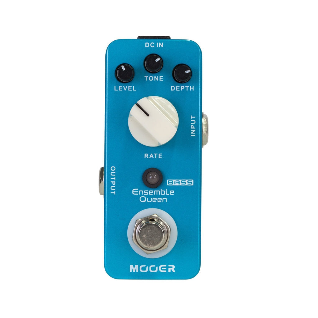 -Mooer 'Ensemble Queen' Analogue Chorus Bass Guitar Effects Pedal-Living Music
