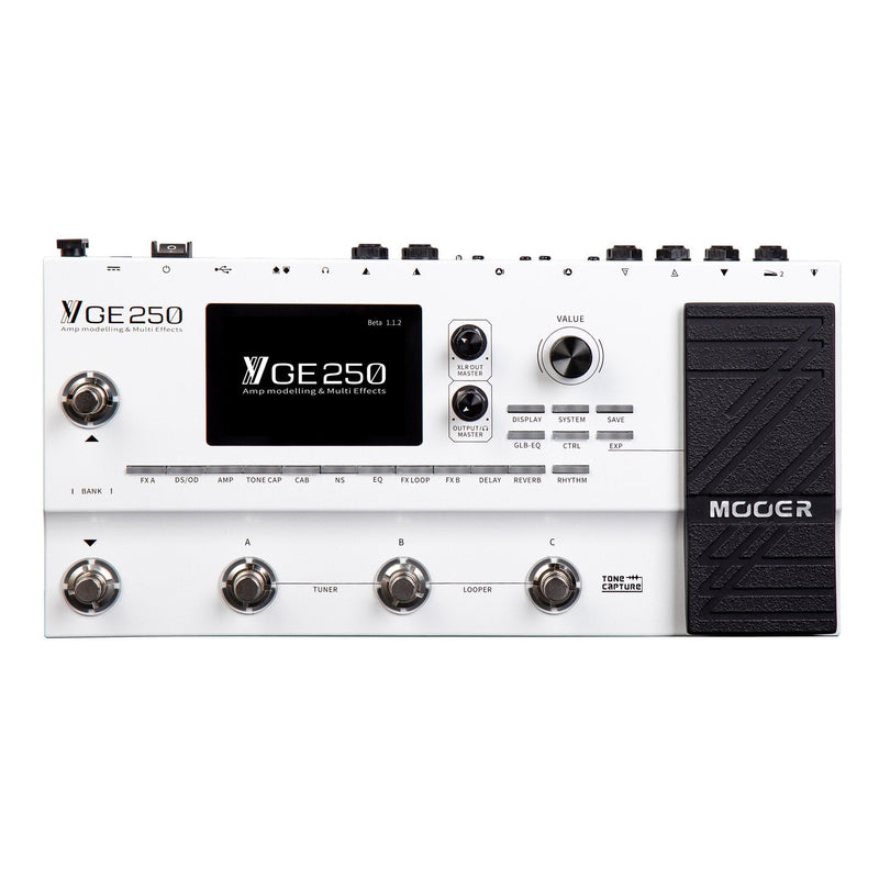 -Mooer GE-250 Amp Modelling Multi-Effects Processor-Living Music