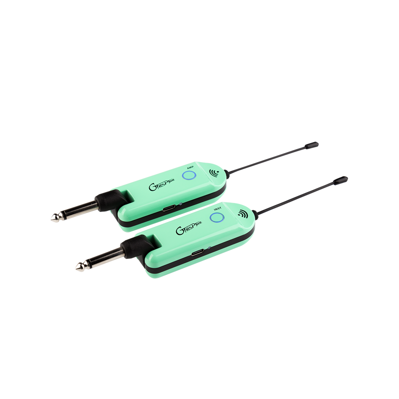 -Mooer GTRS GWU4 Wireless System (Green)-Living Music