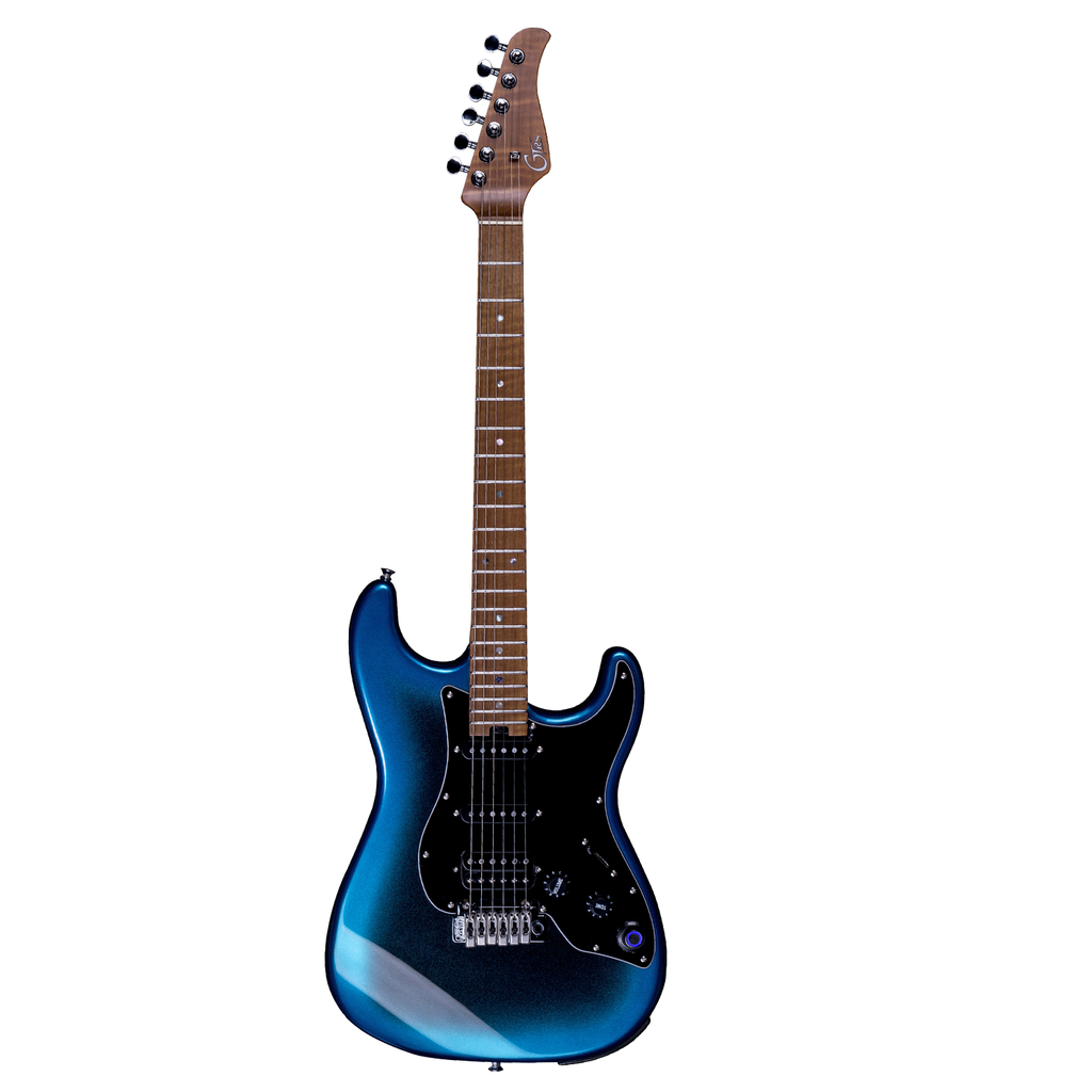 -Mooer GTRS P801 Intelligent Guitar (Dark Night)-Living Music