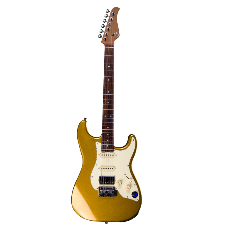 -Mooer GTRS S800 Intelligent Guitar (Gold)-Living Music