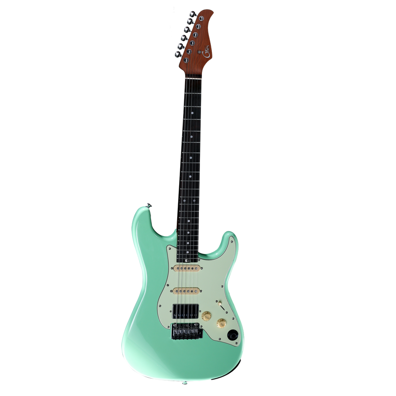 -Mooer GTRS S800 Intelligent Guitar (Surf Green)-Living Music