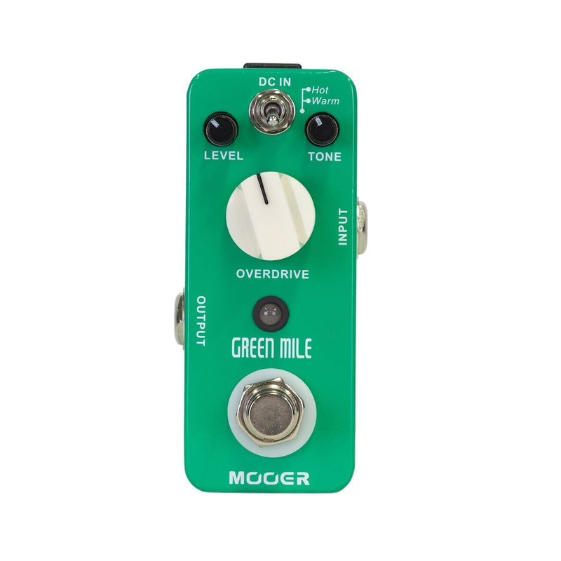 -Mooer 'Green Mile' Dual Overdrive Micro Guitar Effects Pedal-Living Music
