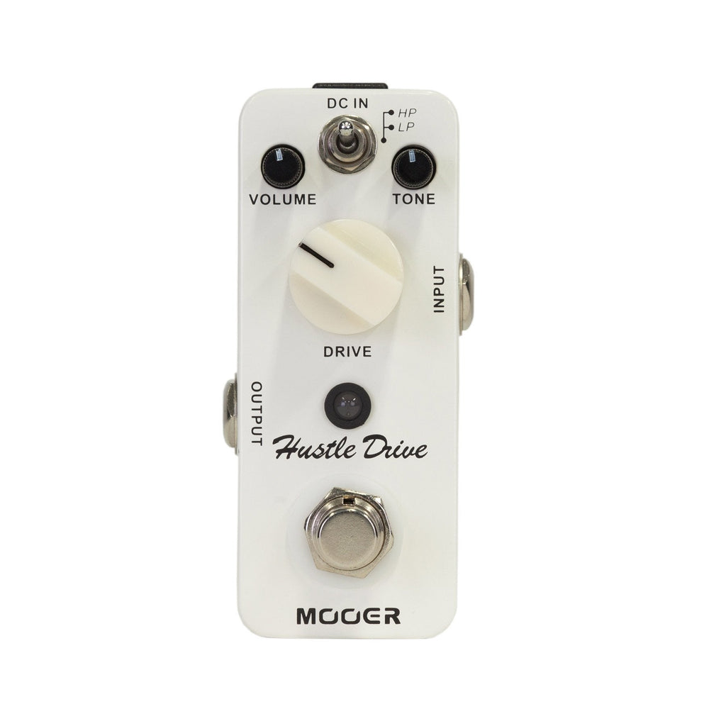 -Mooer 'Hustle Drive' Tube Overdrive Micro Guitar Effects Pedal-Living Music
