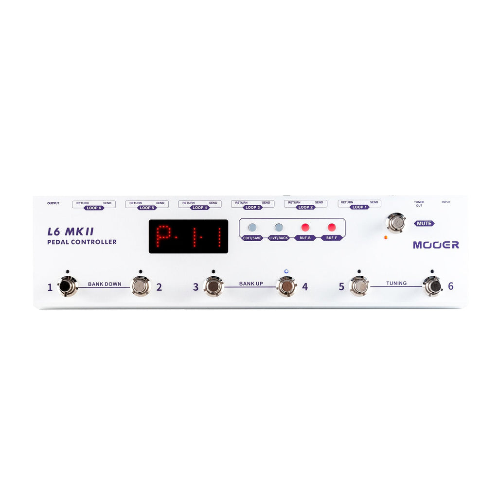 -Mooer L6 MKII Pedal Loop Controller-Living Music