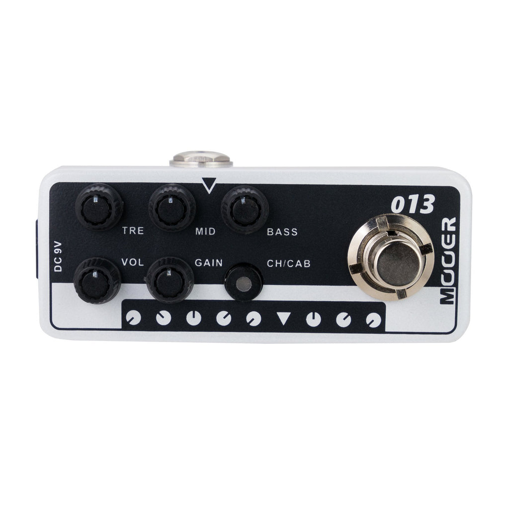 MEP-PA13-Mooer 'Matchbox 013' Digital Micro Preamp Guitar Effects Pedal-Living Music