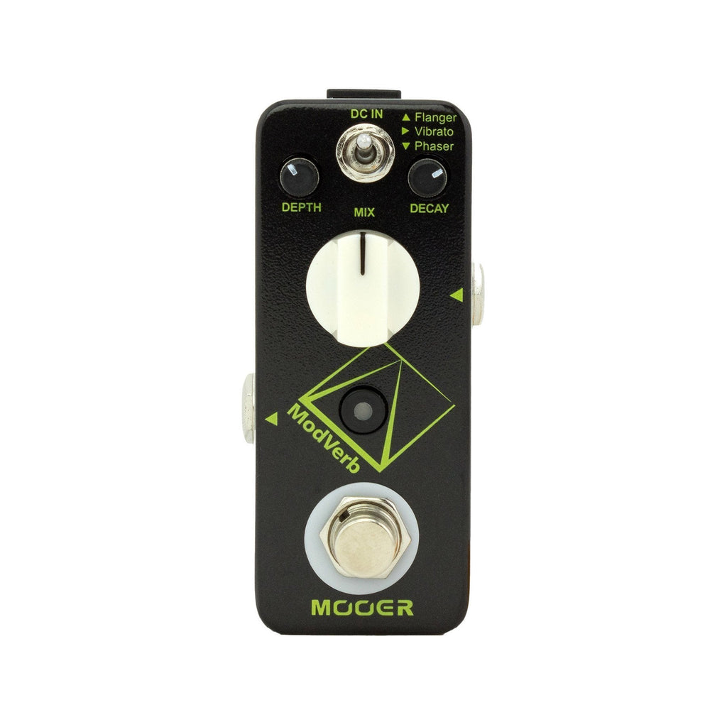 MEP-MV-Mooer 'ModVerb' Modulation & Digital Reverb Micro Guitar Effects Pedal-Living Music