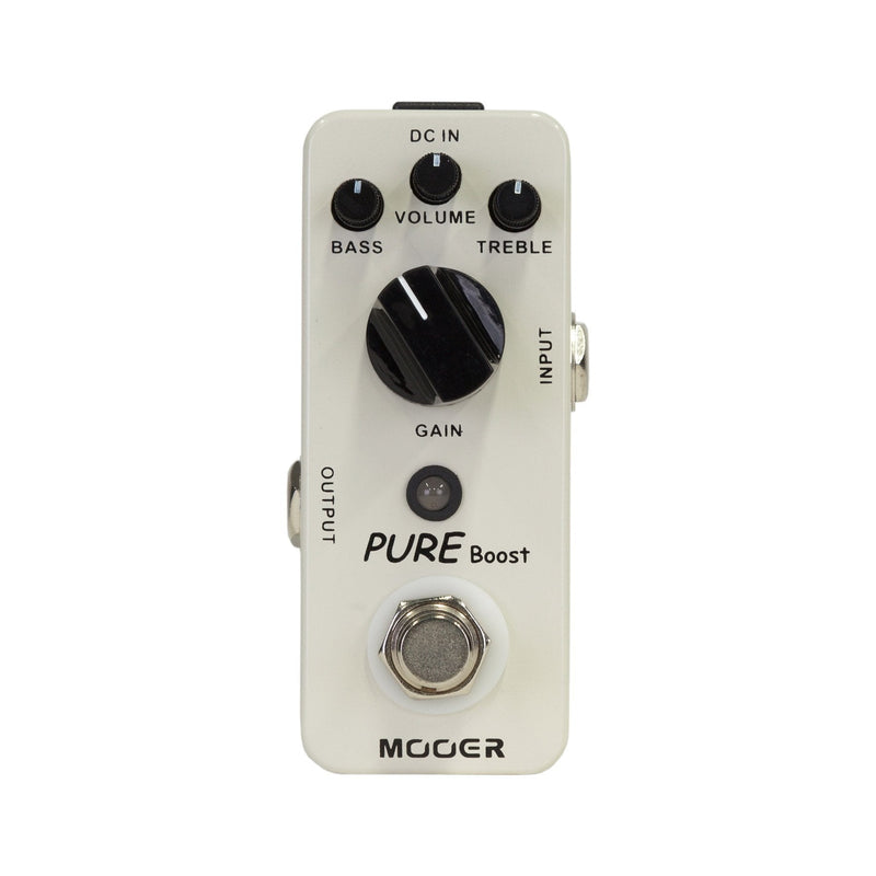 -Mooer 'Pure Boost' Clean Boost Micro Guitar Effects Pedal-Living Music