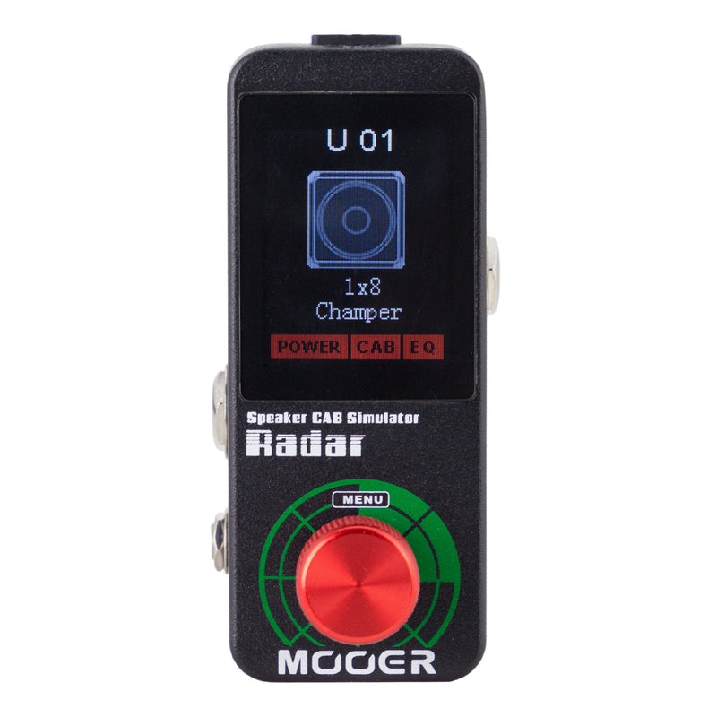 -Mooer 'Radar' Speaker Cabinet Simulator-Living Music