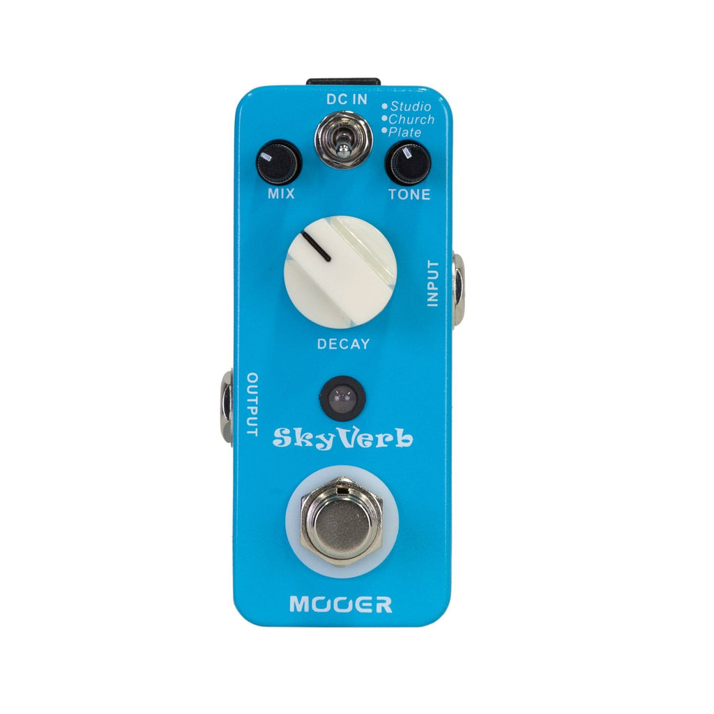 -Mooer SkyVerb Digital Reverb Micro Guitar Effects Pedal-Living Music