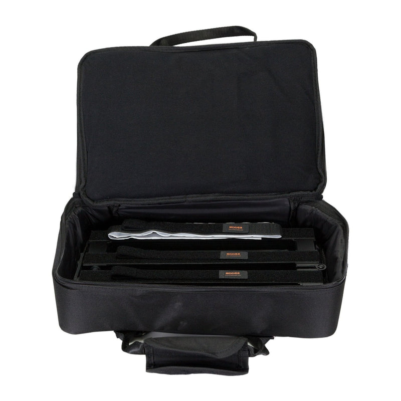 -Mooer 'Stomplate' Folding Pedal Board for 10 Micro Guitar Effects Pedals-Living Music