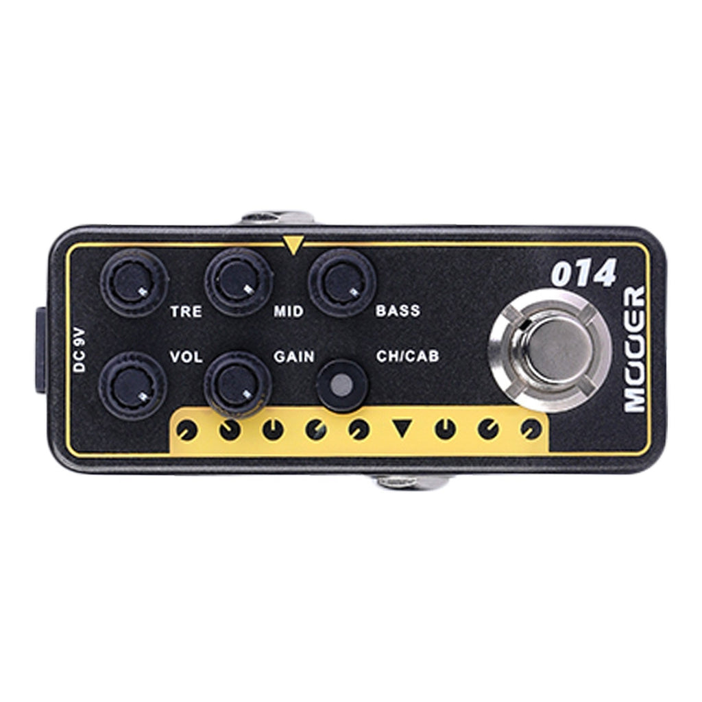 MEP-PA14-Mooer 'Taxidea Taxus 014' Digital Micro Preamp Guitar Effects Pedal-Living Music