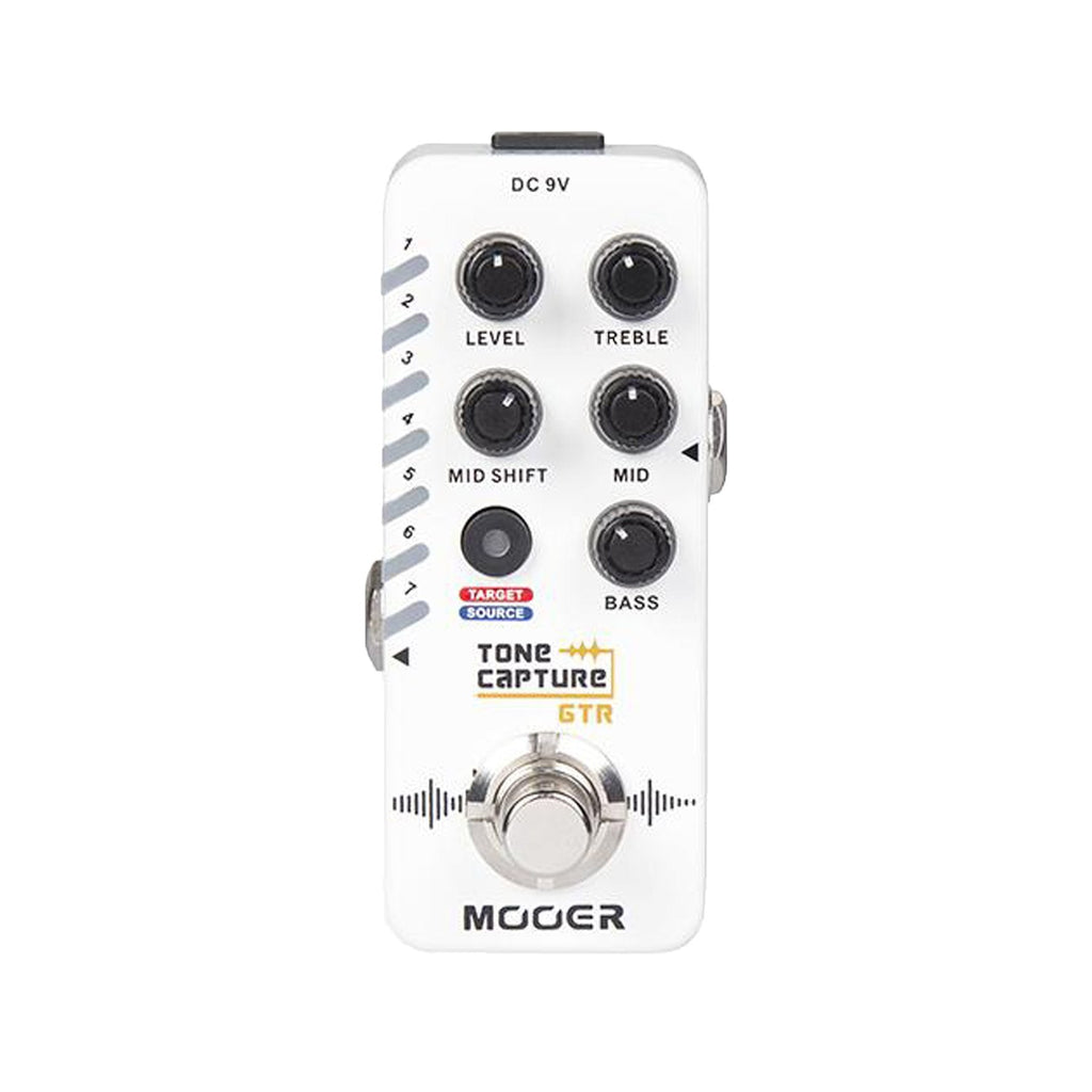 MEP-TOC-Mooer Tone Capture GTR EQ Sampler Micro Guitar Effects Pedal-Living Music