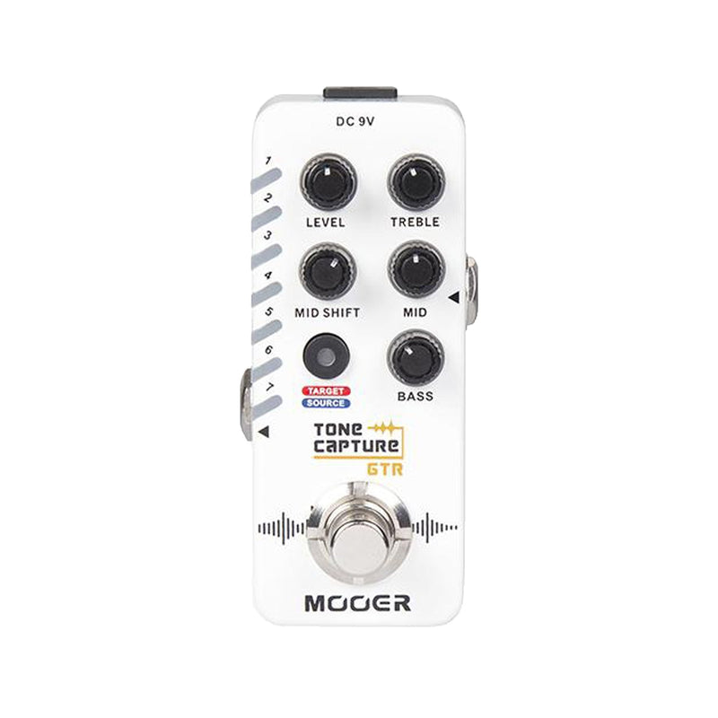 -Mooer Tone Capture GTR EQ Sampler Micro Guitar Effects Pedal-Living Music