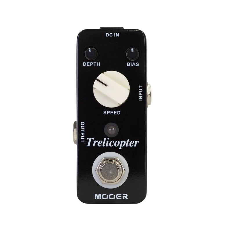 -Mooer Trelicopter Optical Tremolo Micro Guitar Effects Pedal-Living Music