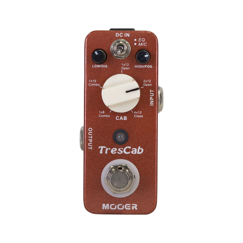 -Mooer Trescab Cabinet Simulator Micro Guitar Effects Pedal-Living Music