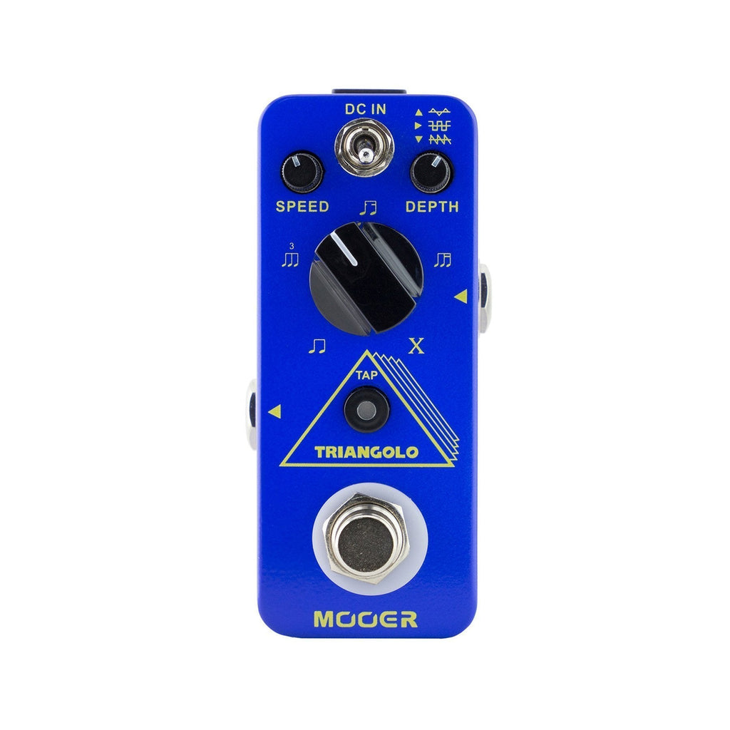 -Mooer Triangolo Digital Tremolo Guitar Effects Pedal-Living Music