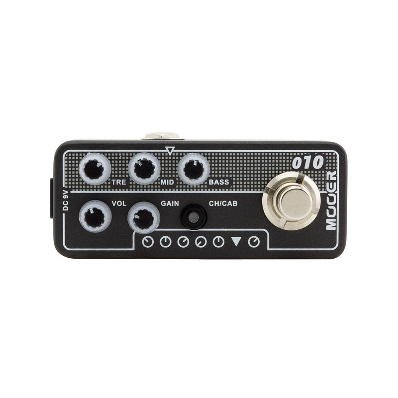-Mooer 'Two Stones 010' Digital Micro Preamp Guitar Effects Pedal-Living Music