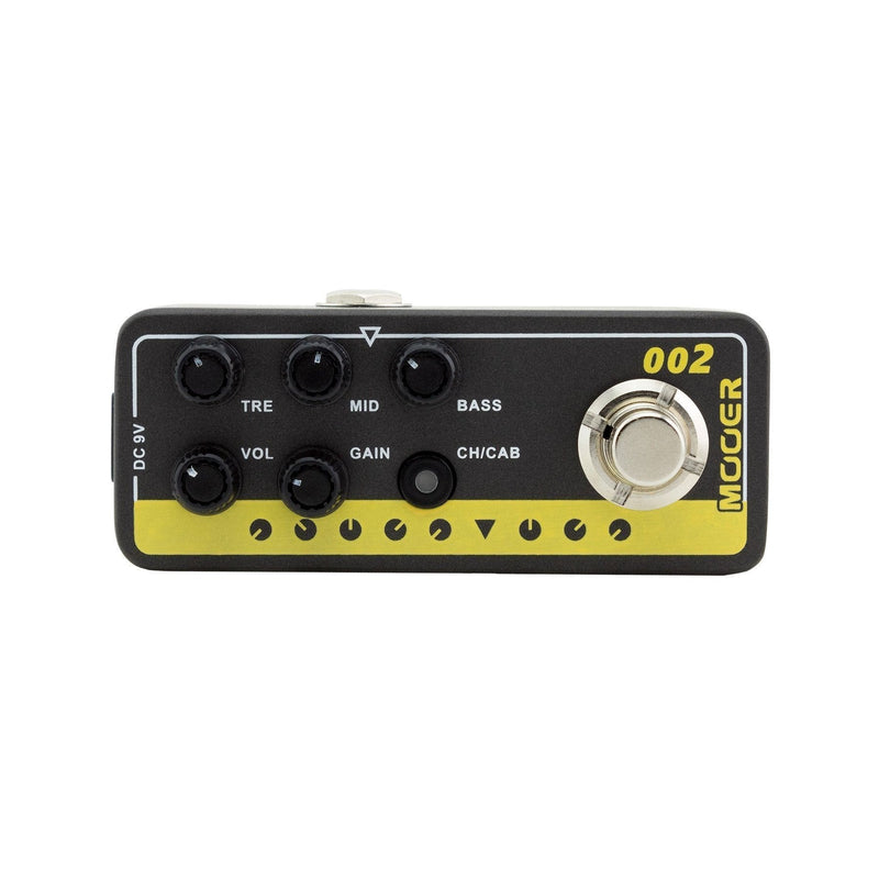 -Mooer 'UK Gold 900 002' Digital Micro Preamp Guitar Effects Pedal-Living Music