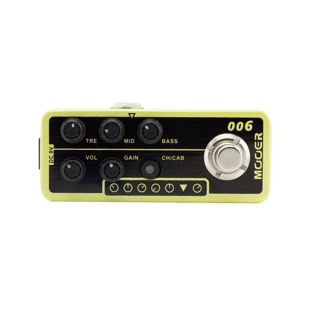 -Mooer 'US Classic Deluxe 006' Digital Micro Preamp Guitar Effects Pedal-Living Music