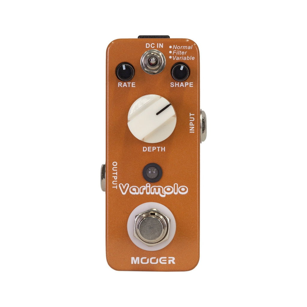 -Mooer Varimolo Tremolo Micro Guitar Effects Pedal-Living Music