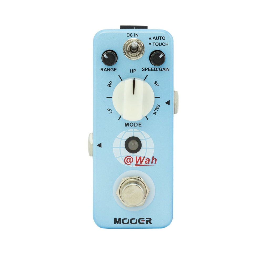 -Mooer '@Wah' Digital Wah Micro Guitar Effects Pedal-Living Music