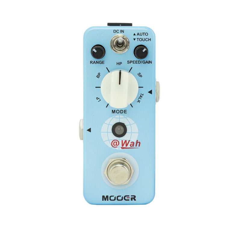 -Mooer '@Wah' Digital Wah Micro Guitar Effects Pedal-Living Music