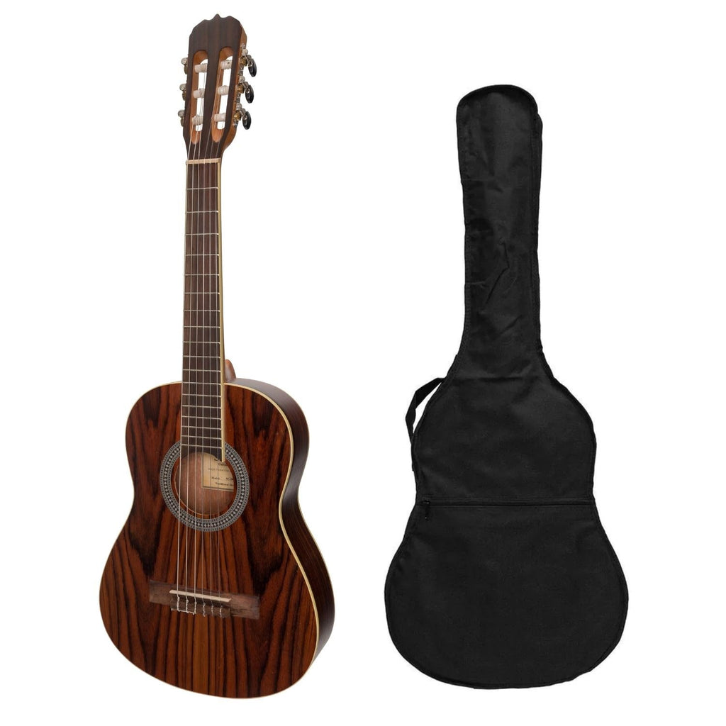 SS-C34-RWD-Sanchez 1/2 Size Student Classical Guitar with Gig Bag (Rosewood)-Living Music