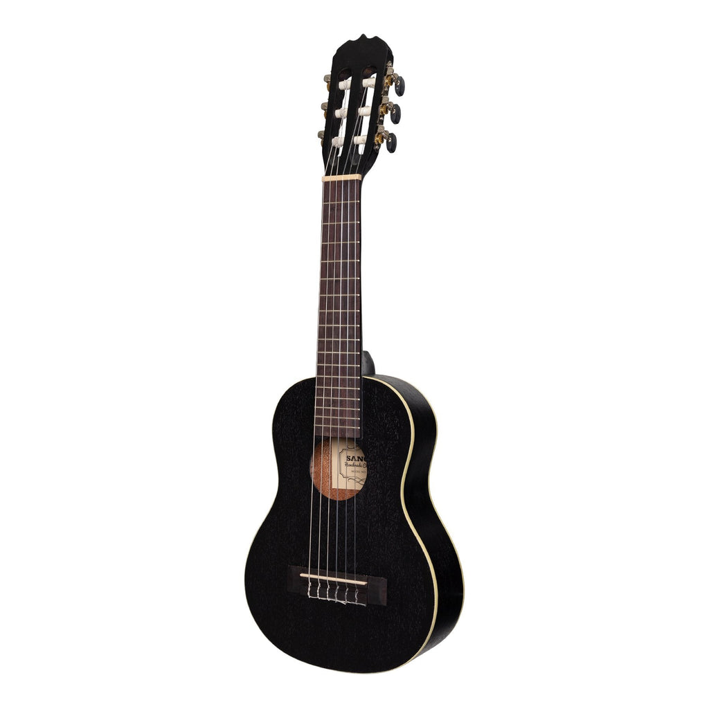 SC-30-BLK-Sanchez 1/4 Size Student Classical Guitar (Black)-Living Music